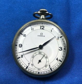 Vintage Omega Pocket Watch Swiss Made Cal.  38.  5l.  T1.