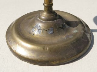 Antique Miller & Sons / Manhattan Brass Co Student Oil Lamp - spares or rest ' n 4