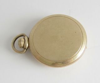 10k Gold Filled Girard PERREGAUX 995 - 100 Swiss 17j Pocket Watch 5