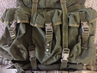 USGI Medium ALICE Pack Only OD Green Army Surplus US Military 5