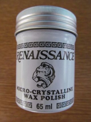Renaissance Wax Polish 65ml Can Antique Restoration