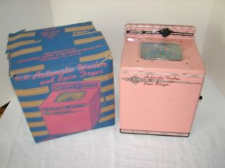 Vintage Wolverine Supply Co Metal Doll Kitchen Toy 83 Washer Spin Dry & Box