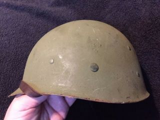 WESTINGHOUSE M1 HELMET LINER BLACK CHIN STRAP P56 WWII STYLE ARMY MINTY 3