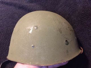 WESTINGHOUSE M1 HELMET LINER BLACK CHIN STRAP P56 WWII STYLE ARMY MINTY 4