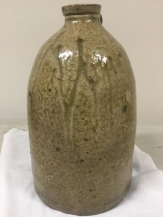 Randolph County Alabama 1 Gallon Alkaine Glazed Stoneware Jug