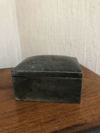 English Pewter Box Made By Liberty & Co 3