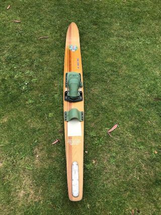 Vintage Kathro Competition Mono Ski 1.  69m Collectable Retro Wooden Water Ski