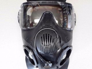 Avon Fm50 Chemical - Biological Respirator/us Military Nbc Gas Mask 71050/2