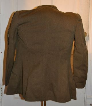 WW2 WAC Woman’s Uniform Jacket & Undershirt 1st Army W/ Laundry Number size 12s 5