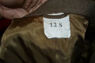 WW2 WAC Woman’s Uniform Jacket & Undershirt 1st Army W/ Laundry Number size 12s 8