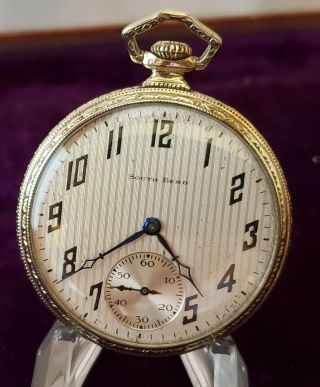 Vintage 19j South Bend Pocket Watch