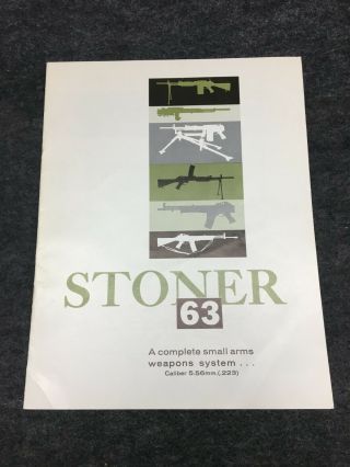 Cadillac Gage Stoner 63 1964 Complete Flyer