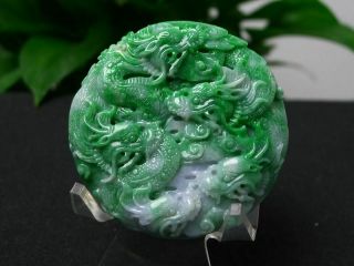100 natural jade A goods hand - carved dragon jade 728 5