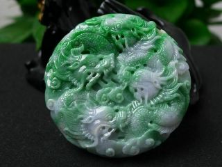 100 natural jade A goods hand - carved dragon jade 728 7