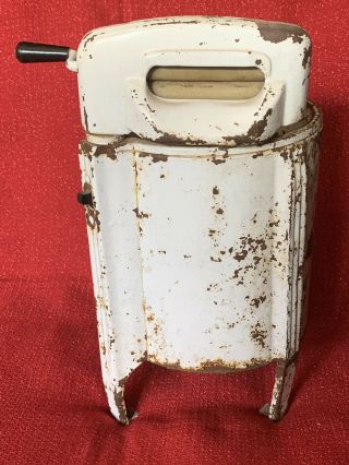 Antique Speed Queen Maytag Toy Wringer Washing Machine Dry Cell Battery Powered 5