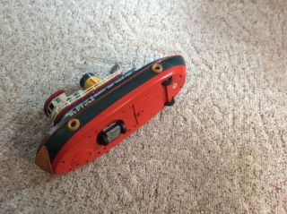 Tin toy boat Neptune no flaws 6