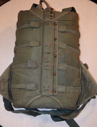 Vintage Military Parachute Reliance Manufacturing