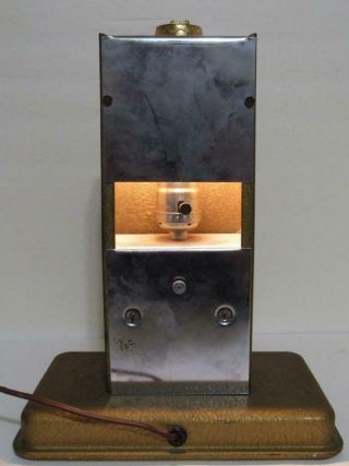 LANSHIRE ELECTRIC CLOCK LAMP 1950`S VINTAGE RETRO MID CENTURY MODERN 2