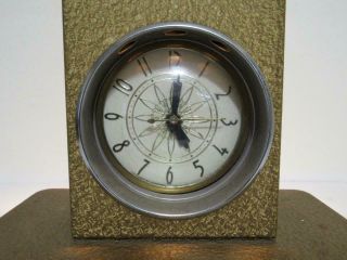 LANSHIRE ELECTRIC CLOCK LAMP 1950`S VINTAGE RETRO MID CENTURY MODERN 4