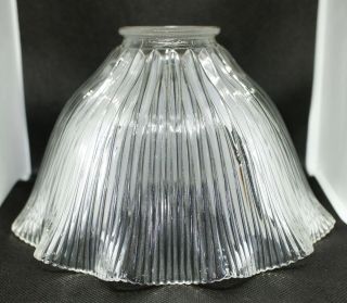 Near Identical Early 20th Century Holophane Glass Lamp Shades