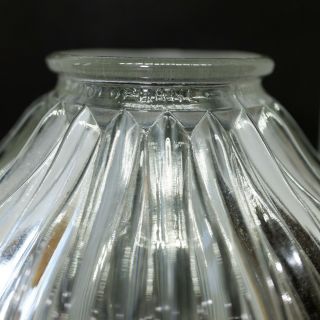 Near identical early 20th century Holophane glass lamp shades 4
