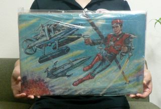 Captain Scarlet Puzzle VINTAGE ufo 1999 THUNDERBIRDS 8