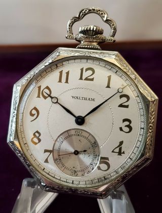Vintage Art Deco Waltham Pocket Watch