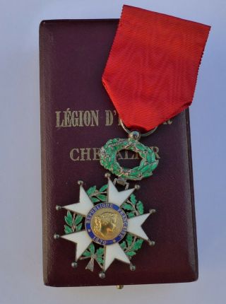 Great Medal Order Of The Legion Of Honour Highest French Medal Wwi Wwii Box