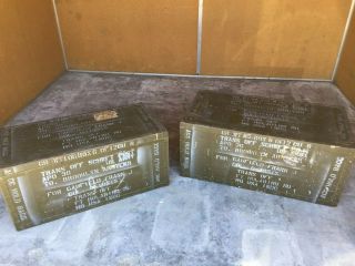 Vintage Army Trunks - Collectible,  Coffee Table Or Storage - $50/pr Or $30/each