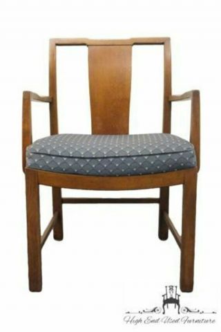 Grand Rapids Chair / Baker Furniture Splat Back Dining Arm Chair 6235