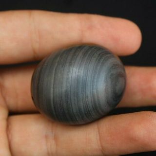 Afghan Onyx 100,  Years Old Agate Sulemani Ancient Big Eye Beads Size 3 3 Cm