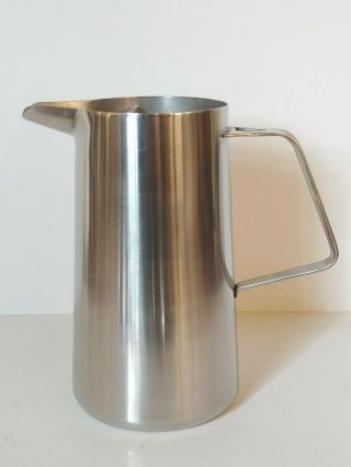 Robert Welch Old Hall Oriana Large Stainless Steel Water Pitcher 1950 ' s Modern 2