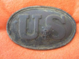 Civil War Union Cartridge Box Plate (dug)