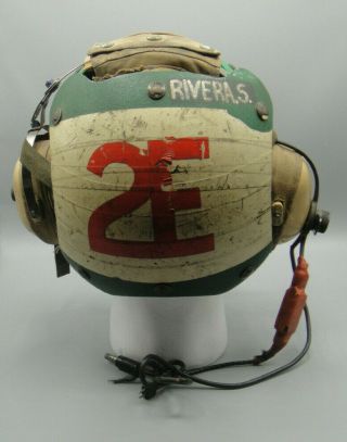 VTG USN Flight Deck Crew Green Helmet Navy Top Gun Tom Cruise Air Craft Carrier 3