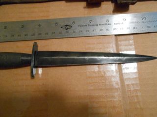 Fairbairn Sykes Dagger,  2nd Model,  With Scabbard