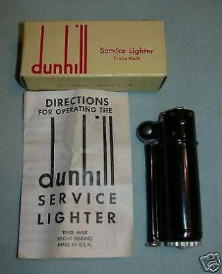 Wwii Orig Dunhill Service Lighter Airborne