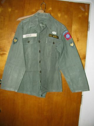 Early Vietnam Era Us Army 82nd Airborne Division Uniform W/ Patches & Pants