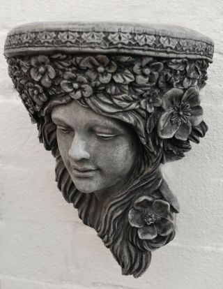 Art Nouveau Head Sculpture