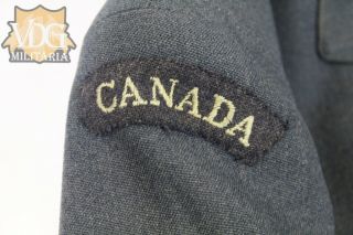 WW2 RCAF FLT LT Service Dress Jacket Canadian Officer RAF 5