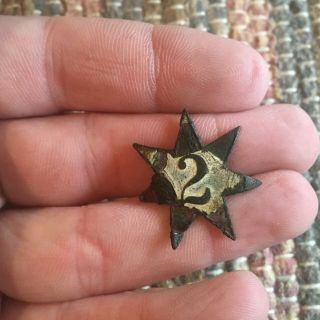 Exceptionally Rare 2nd York Fire Zouave Corps - Style Badge Civil War Relic
