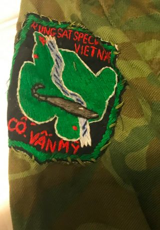 Vietnam Paratroopers Camo Shirt Size Small 2