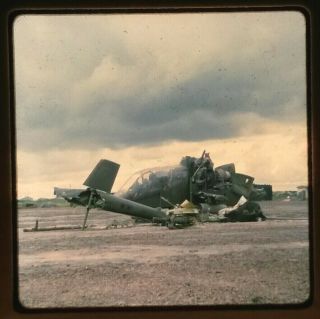 Vietnam Slide - Army Uh - 1 Gi W/a Trp 1st Sqdn 9th Cav 1st Cav Div - Iii Corps 62