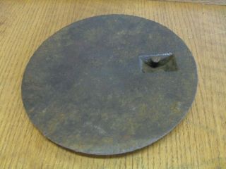 Vintage Cast Iron 7 - 1/2 " Wood Or Coal Stove Lid (90608 - 6)
