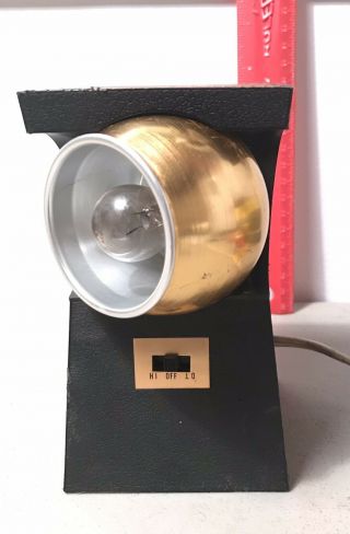 Vintage Space Age Atomic Eyeball Table Lamp Mid Century Universal Lamp Japan