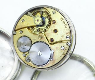 Exceptional 1913 Pocket Watch By Zenith For A Submarine Officer 8