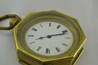 Antique Rare Verge Fusee Horse Coach Watch 4