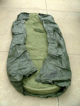 Wwii Type A3a Arctic Sleeping Bag Army Air Forces Liner&ground Tarp Reenactment