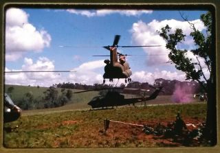 Vietnam Slide - Army Uh - 1 Gi W/a Trp 1st Sqdn 9th Cav 1st Cav Div - Iii Corps 21
