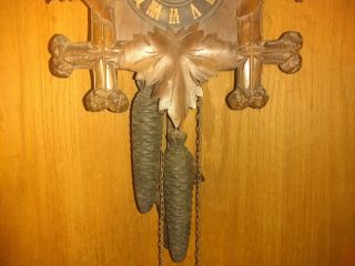 VINTAGE FALLER GERMANY CUCKOO CLOCK 4