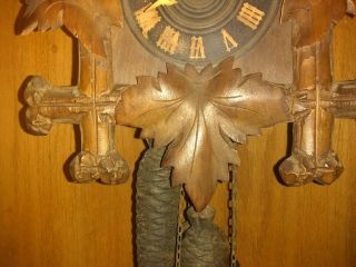 VINTAGE FALLER GERMANY CUCKOO CLOCK 6